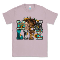 Lilac western momlife skull with bandana Classic Tee - Jasminsmagicworld