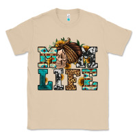 Mushroom western momlife skull with bandana Classic Tee - Jasminsmagicworld
