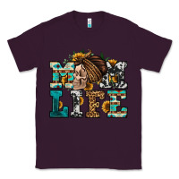 Plum western momlife skull with bandana Classic Tee - Jasminsmagicworld
