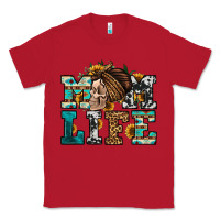 Red western momlife skull with bandana Classic Tee - Jasminsmagicworld