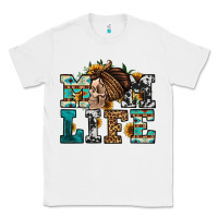 White western momlife skull with bandana Classic Tee - Jasminsmagicworld