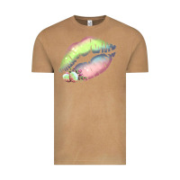 Vintage Camel Pastel Color Easter Lips Vintage Tee - Bettercallsaul