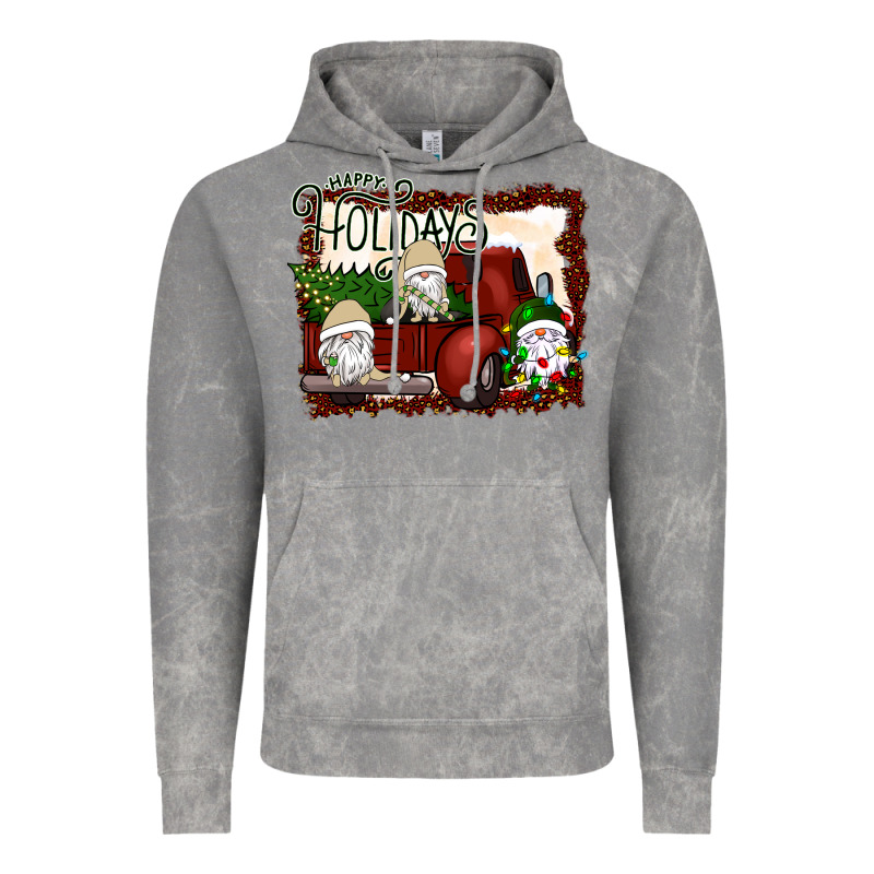 Happy Holidays Gnomes Christmas Truck Vintage Hoodie by Bettercallsaul | Teevron