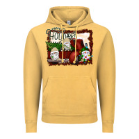 Vintage Mustard happy holidays gnomes Christmas Truck Vintage Hoodie - Bettercallsaul