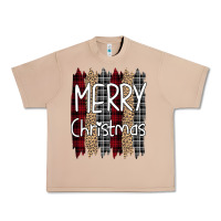 Burro Merry Christmas Leopard Urban Heavy Tee - Bettercallsaul