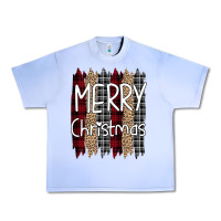 Grape Ice Merry Christmas Leopard Urban Heavy Tee - Bettercallsaul