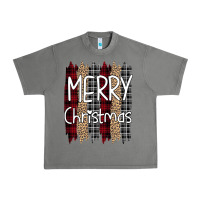 Tornado Merry Christmas Leopard Urban Heavy Tee - Bettercallsaul