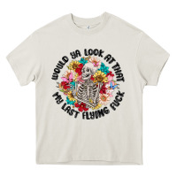 Cream would ya look at that my last flying fuck Heavy Core Tee - MaliasSmallBusiness