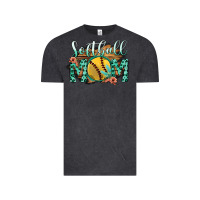 Vintage Black Softball Mom Vintage Tee - Bettercallsaul