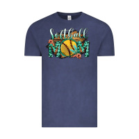 Vintage Denim Softball Mom Vintage Tee - Bettercallsaul
