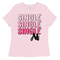 Bubblegum Pink single af Ladies Tee - MaliasSmallBusiness