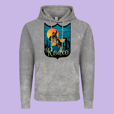 Rodeo Name Tag Vintage Hoodie Designed By Bettercallsaul
