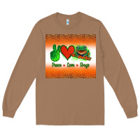 Toasted Coconut peace love frogs Long Sleeve Tee - Jasminsmagicworld