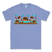Colony Blue dachshund wiener dog Classic Tee - Jasminsmagicworld