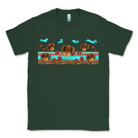 Sports Green dachshund wiener dog Classic Tee - Jasminsmagicworld