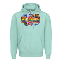 Seafoam Human pride Zipper Hoodie - FaDigitalArtStudio