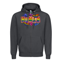 Smoke Human pride Zipper Hoodie - FaDigitalArtStudio