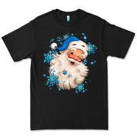 Black winter christmas santa claus Premium Tee - MaliasSmallBusiness