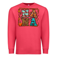 Cardinal Fall Autumn Leopard Nana Premium Sweatshirt - LillyAllenDesigns