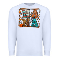 White Fall Autumn Leopard Nana Premium Sweatshirt - LillyAllenDesigns