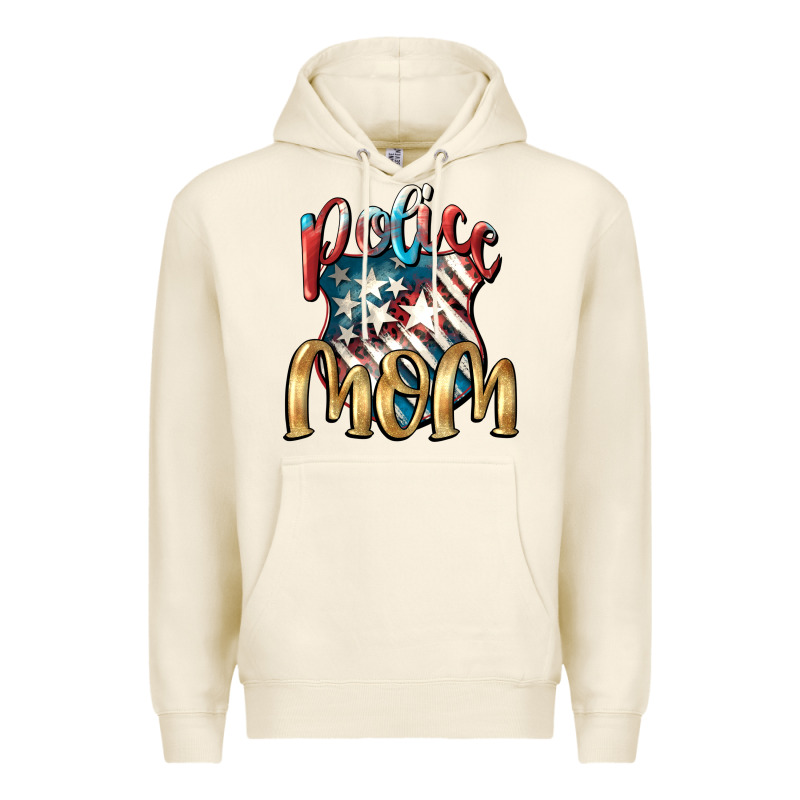 Police Mom Premium Hoodie by FaDigitalArtStudio | Teevron