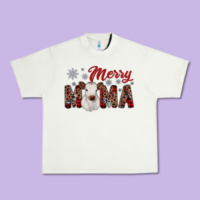 Merry Mama Urban Heavy Tee Designed By Jahusdesignshop
