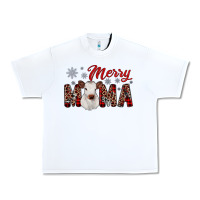 White merry mama Urban Heavy Tee - JahusDesignShop