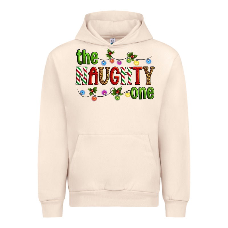 The Naughty One Christmas Urban Hoodie by Artiststas | Teevron