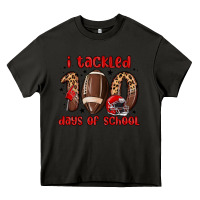 Asphalt i tackled 100 days of school Heavy Core Tee - MaliasSmallBusiness