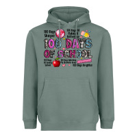 Sage 100 days of school Heavyweight Hoodie - LillyAllenDesigns