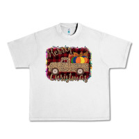 Lunar Rock Merry Christmas Truck Urban Heavy Tee - Bettercallsaul