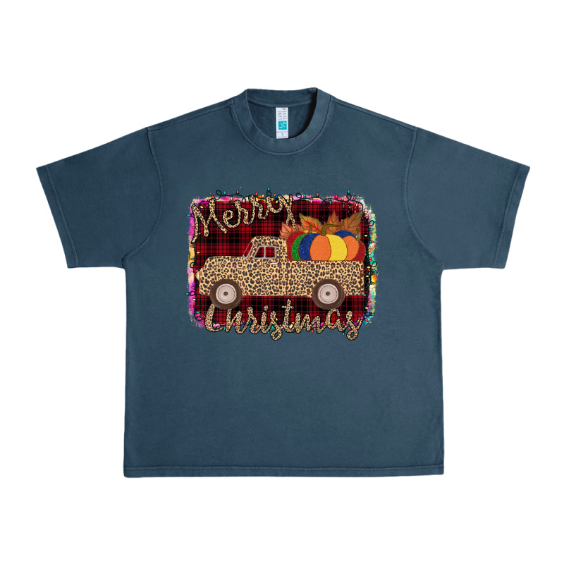 Merry Christmas Truck Urban Heavy Tee by Bettercallsaul | Teevron