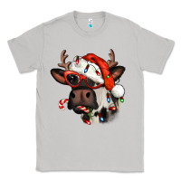 Moon Dust Christmas cow with antlers Classic Tee - Jasminsmagicworld