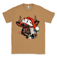 Toasted Coconut Christmas cow with antlers Classic Tee - Jasminsmagicworld