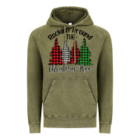 Vintage Olive Rockin' Around The Christmas Tree Vintage Hoodie - Bettercallsaul