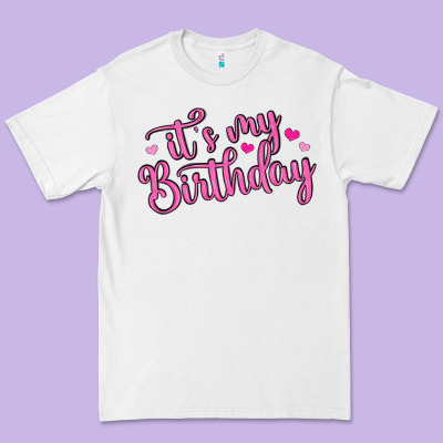 It S My Birthday Premium Tee Designed By Maliassmallbusiness