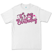 White it s my birthday Premium Tee - MaliasSmallBusiness
