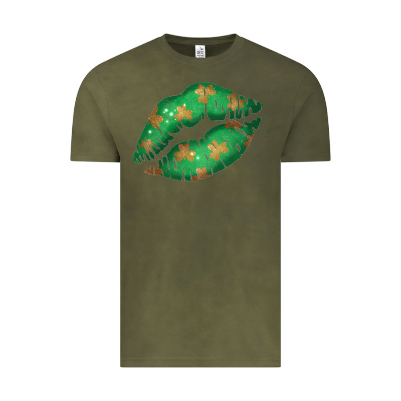 St. Patricks Day Green Lips Vintage Tee by Bettercallsaul | Teevron