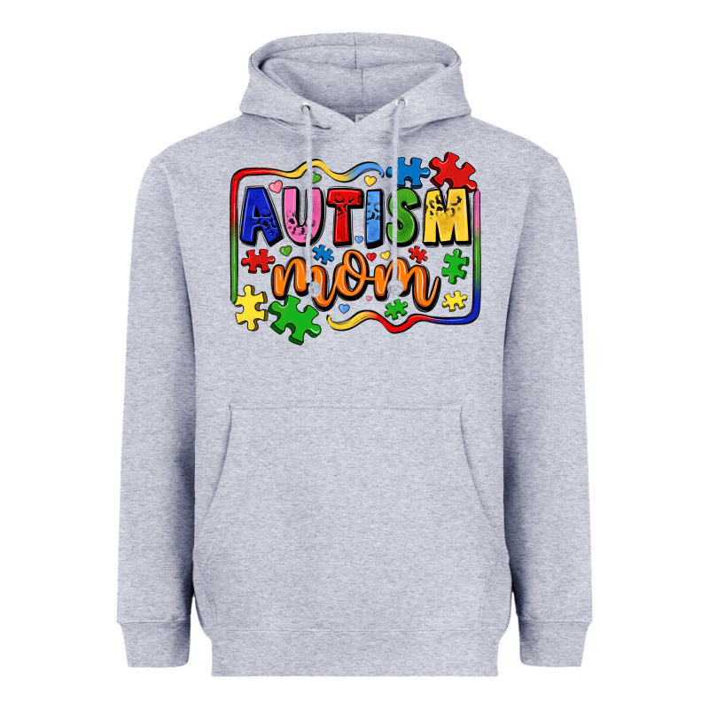 Autism Mom Heavyweight Hoodie by LillyAllenDesigns | Teevron
