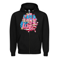 Black Merica leopard lightning bolt Zipper Hoodie - FaDigitalArtStudio