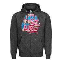 Charcoal Heather Merica leopard lightning bolt Zipper Hoodie - FaDigitalArtStudio