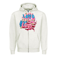 Oatmeal Heather Merica leopard lightning bolt Zipper Hoodie - FaDigitalArtStudio