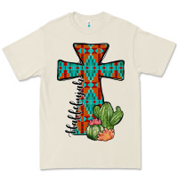 Bone aztec cactus cross Premium Tee - JahusDesignShop