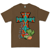 Cacao aztec cactus cross Premium Tee - JahusDesignShop