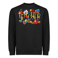 Black autism teacher Heavyweight Sweatshirt - CowGirlArtShop