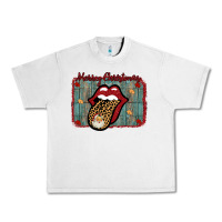 Lunar Rock Merry Christmas Lips Santa Urban Heavy Tee - Bettercallsaul