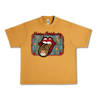 Peanut Butter Merry Christmas Lips Santa Urban Heavy Tee - Bettercallsaul