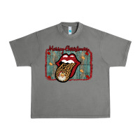 Tornado Merry Christmas Lips Santa Urban Heavy Tee - Bettercallsaul