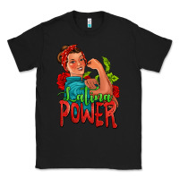 Black latina power strong woman Classic Tee - Jasminsmagicworld