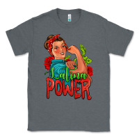 Charcoal Heather latina power strong woman Classic Tee - Jasminsmagicworld
